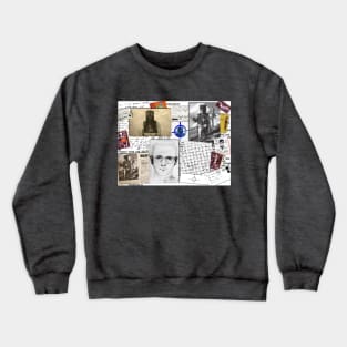 Zodiac Killer - Mixed Bag Collage 2021- This Is the Zo Diac Speaking. Crewneck Sweatshirt